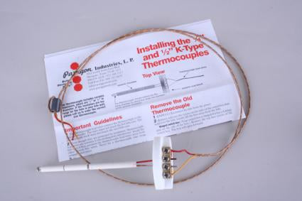 Thermocouple Assembly (Temperature Sensor full assembly) for most Paragon Kilns